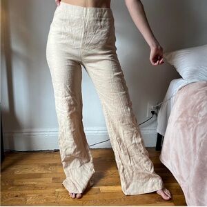 Verge Girl beige linen Pants